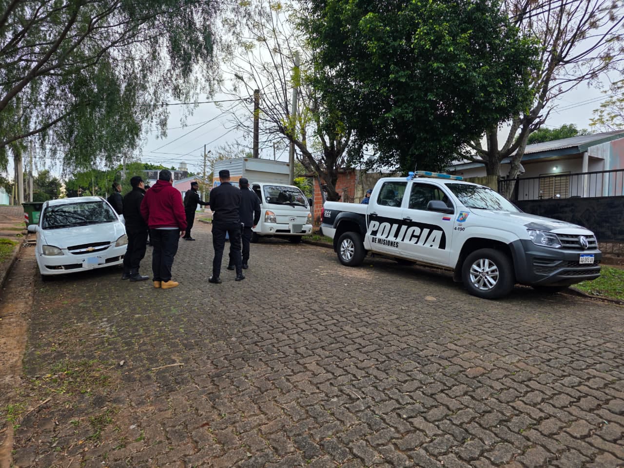 Tras denuncias, se allanó un domicilio en Posadas y se resguardó a tres pitbulls considerados agresivos 3
